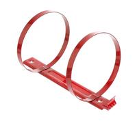 PartyKindom Fire Extinguisher Wall Mount Bracket Durable Iron Holder Polished Surface Resistant Wall Hanger for Fire Extinguishers Practical Safety Rack for Home Office Garage