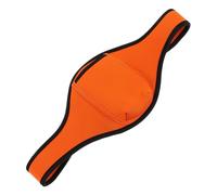 PartyKindom Fitness Mic Belt Pack Microphone Holder Waistband for Trainers and Speakers Stylish Microphone Carrier for Indoor Outdoor Use Waist Bag in Orange