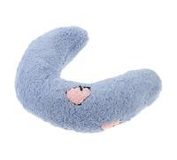 PartyKindom Fluffy Cat Pillow Shaped Calming for Cats and Kittens Soft Supportive Design Easy to Clean Cozy Resting Surface for Grooming and Napping