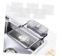 PartyKindom Foldable Sink Food Catcher Basket with Suction Cup Kitchen Sink Strainer Net for Food Waste Compact Multi Functional Drain Filter Preventing Clogs and Saving Counter Space Includes