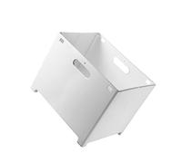 PartyKindom Folding Wall Mounted Laundry Basket with Hooks Plastic Hollow Storage Organizer for Bedroom Bathroom Nursery Space Saving Clothes Hamper with Handle for Easy Carrying and Storage