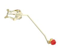 PartyKindom French Horn Music Clip Sturdy Clarinet Holder Trumpet Lyre Clamp Lightweight Sheet Music Holder Trumpet Accessories Versatile Instrument Clip