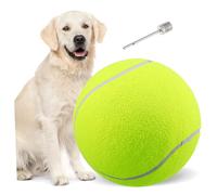 PartyKindom Giant Tennis Ball for Large Pets Outdoor Great Exercise for Dogs Owners for Sports Beach Fun