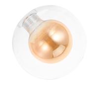 PartyKindom Glass Globe Lamp Shade Transparent Spherical Cover for Modern Pendant Lighting in Dining Room Bedroom and Study High Transparency Glass for Even Light Diffusion
