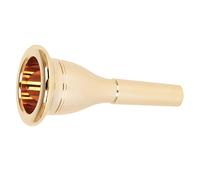 PartyKindom Gold Plated Trumpet Mouthpiece Shokun No for Trumpets for Professionals and Beginners Durable Design for Enhanced Sound and Performance