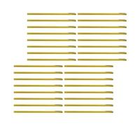 PartyKindom Golden Iron Wire Twist Ties with Easy Twisting and Stay Tight Feature for Candy Bags 600pcs and Poly Bags for Christmas Wrapping and Gift Packaging