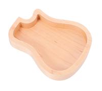 PartyKindom Guitar Pick Storage Box Stylish Maplewood Plectrum Holder for Standard Jazz Picks Easy Access During Performances Gift for for for for Guitar Enthusiasts Light Brown