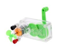PartyKindom Hand Crank Generator Model DIY Assembly Educational Science Experiment Kit for Portable Physics Learning Tool for Energy Conversion and Emergency Power