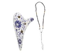 PartyKindom Hand Painted Ac Ceramic Ocarina for Beginners Easy to Play Musical Instrument with Sound Creative Berry Flute for Boys