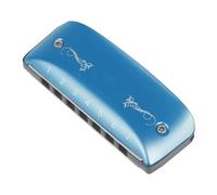 PartyKindom Harmonica C Key Folk Jazz Instrument for Beginners Students Diatonic Mouth Harp for Group Performance