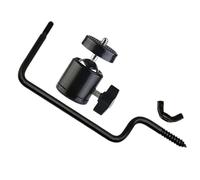 PartyKindom Heavy Duty Game Camera Mount with Rotation Outdoor Camera Bracket for Versatile Shooting Angles Durable Hook for Trail Cameras and Gardening