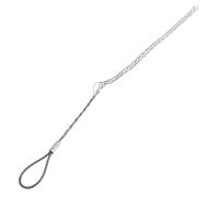 PartyKindom Heavy-Duty Steel Wire Mesh Cable Puller Socks with Smooth Swivel Connector for Electrical Wire Pulling and Tensioning Flexible Grip Rope Sleeve for Electrician Helper Use