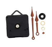 PartyKindom High Torque Long Shaft Clock Movement Mechanism with Black Plastic Body DIY Clock Supplies and Replacement Simple and Generous Style