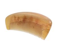 PartyKindom Horn Comb Sheep Horn Detangler for Fine and Thick Hair Gua Sha Hair Brush for Scalp Massage Manual Massage Tools for Women