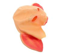 PartyKindom Horror Pig Headgear Full Face Mask for Halloween Cosplay Realistic Animal Prop for Stage Performance Drama and Carnival Events Ergonomic Comfortable Fit Easy Care