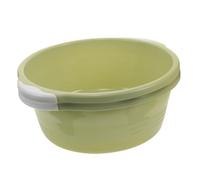 PartyKindom Household Washbasin Fashion Bucket 2pcs Medium Plastic Wash Basin for Home Bathroom Foot Soaking and Hand Washing with Double Handles