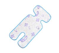 PartyKindom Ice Silk Mat for Summer Stroller Use Cooling Pad for Seat Lightweight Material for Comfort for Hot Weather Outings