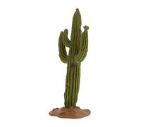 PartyKindom Imitation Micro Sand Table Cactus Model Decor Small PVC Desert Green Plant Decorative Faux Succulent for Indoor Home Office Desktop Display
