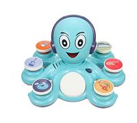 PartyKindom Interactive Musical Octopus with Light Engaging Enlightenment Plaything for Safe and Design for Parent Bonding and Fun