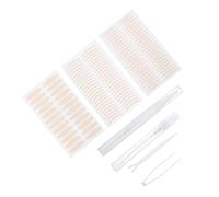 PartyKindom Invisible Lace Double Eyelid Tape for Women Water Activated Breathable Eyelid Stickers Lightweight Makeup Tool for Hooded Droopy Eyes Natural Mesh Texture Easy Self Adhesive Lift