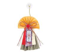 PartyKindom Japanese Style Year Ornament Decor Craft for Home and Restaurant Exorcise Evil Spirits Protective Hanging Pendant Multipurpose Desktop Prop for Festive Welcome