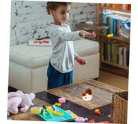 PartyKindom Jumping Sparrow Wind Up Plush Soft Clockwork Animal Plaything for Preschool Gift Fun Coordination Skill Development Interactive Spring
