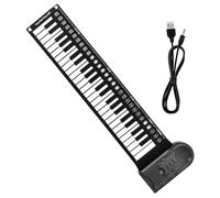 PartyKindom Keys Portable Foldable Piano Keyboard Flexible Electronic Music Instrument with Built Speaker for Beginners Includes Recording Chord Modes Great for Music Lovers