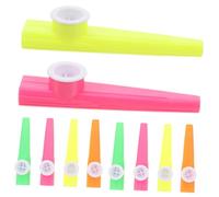 PartyKindom Kids Plastic Kazoos Musical Instruments Diaphragms Easy to Learn No Music Theory Needed Companion for Guitar Ukulele Violin Piano Keyboard 24pcs Assorted Colours Party Favours