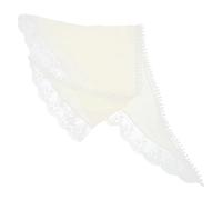 PartyKindom Lace Triangle Headscarf for Women Floral Bandanna Hair Scarf with Soft Comfortable Fabric Elegant Minimalist Design in Stylish Neck Kerchief Accessory for Versatile Outfits