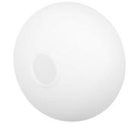 PartyKindom Lamp Shade Pendant Lamp Cover Replacement Oval White with Dualhole E27 Interface, Lightweight and Smooth Lampshade Modern Minimalist for Garden and Dining Areas