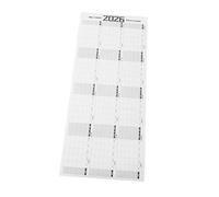 PartyKindom Large Dry Erase Calendar Wall Mounted Undated Yearly Planner Laminated Whiteboard for Flexible Monthly Scheduling Home Office Use