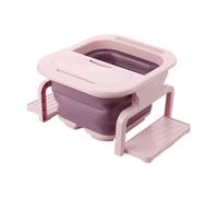 PartyKindom Large Foldable Home Foot Basin with Massage Rollers Collapsible Foot Soaking Tub for Relaxation and Travel Multi-use Pedicure Bucket for Adults Portable and Easy to Random Color