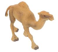 PartyKindom Lifelike Camel Sculpture Small Camel Figurine for Home Decor for Desert Animal Decoration for Educational Play and Tranquil Environments