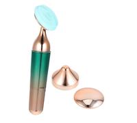 PartyKindom Light Green Facial Massager Roller for Face and Neck Skin Care Tool to Firm Tighten Sculpt Facial Contours Enhances Serum Absorption Promotes and Smooth Skin Without Battery