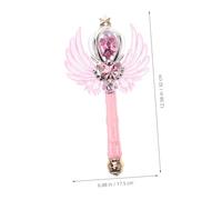 PartyKindom Light Up Fairy Wand for Wings Electric Light and Music Bright Shiny Princess Stick for Birthday Parties Cosplay and Roleplaying Imagination Fun