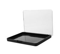 PartyKindom Magnetic Empty Makeup Palette Compact Organizer for Eyeshadow Lipstick Blush Reusable Tray with Sleek Black Finish Space Saving Storage for Womens Cosmetics