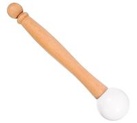 PartyKindom Mallet Portable Sound Mallet Crystal Singing Bowl with Wooden Handle and Rubber Head for Percussion Instruments Suitable for Playing Crystal Singing Bowls and Meditation