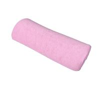 PartyKindom Manicure Hand Rest Pillow Soft Flannelette Cushion with Sponge Support for Nails Home Salon Use Portable Washable Pink Nail Art Tool