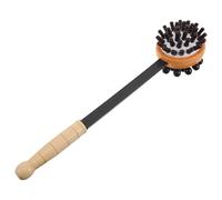 PartyKindom Manual Double Head Massage Hammer Wooden Tool for Neck and Back Deep Tissue Tapping Therapy at Home Office and Travel