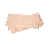 PartyKindom Maple Wood Guitar Head Veneer 1 Piece Unfinished Soundboard for Acoustic and Electric Guitars for DIY Crafting and Custom Projects