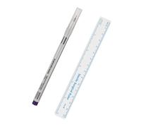 PartyKindom Mapping Eyebrow Pen with 0.5mm Fine Tip, Blue Single-head Tattoo Eyebrow Marker, Precise Position Mapping Tool for Professional Brow Tattooing and Microblading Artists