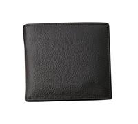 PartyKindom Men's Key Wallet Card Holder Short Coin Purse Pack Fine Touch Leather Purse for Daily Use