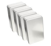 PartyKindom Metal Dice Boxes with Foam Liners for Dice Storage and Organization Suitable for Tabletop Gaming