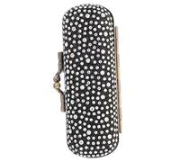 PartyKindom Metal Lipstick Holder with Mirror and Rhinestone, Compact Makeup Organizer Case for Travel and Purse, Antique Copper Alloy Lipstick Storage Box, Anti-Break Cosmetic Pouch