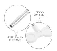 PartyKindom Metal Music Box Winding Key DIY Repair Part for Windup Musical Boxes Simple Elegant Craft Accessory for Customizing and Fixing