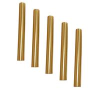 PartyKindom Metal Nail Art Pen Caps 5pcs 8mm Inner Diameter Non- Sealing Protective Covers for Nail Art Supplies and Decorative Pen Toppers