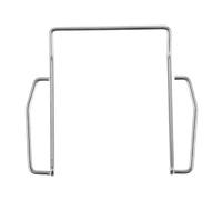 PartyKindom Microphone Receiver Belt Clip Metal Holder for Lavalier Mic with Iron Back Clip Compatible for Stage and Live Performance Use