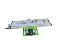 PartyKindom Mini Precision Milling Vise for Bench Drill Press Adjustable Cross Slide Worktable Clamp Aluminum Alloy CNC Drill Vise Compatible