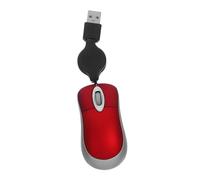 PartyKindom Mini Wired USB Computer Mouse 3 Keys Photoelectric 1000dpi Silent Mouse Suitable for Left and Right Hands Plastic with 3-way Scroll Wheel Design for Home Computer Use and Office