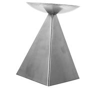 PartyKindom Multi Function Stainless Steel Pyramid Meat Mold Professional Rice Ball Press Tool Unique Shaping for Restaurant Level Dishes Easy to Clean Kitchen Tool for Various Occasions
